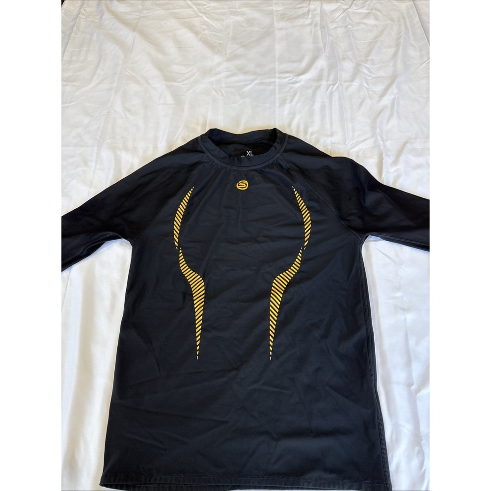 Skins Compression Thermal Top Long Sleeve Black Size S Performance Baselaye